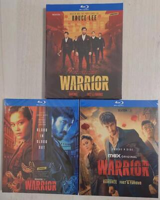 #ad Warrior Season Season 1 3 Blu ray BD TV Series All Region Boxset 2023 $41.36