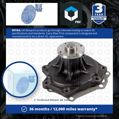 #ad Water Pump fits NISSAN PATROL Y60 4.2D 88 to 97 TD42 Coolant Blue Print Quality GBP 62.72
