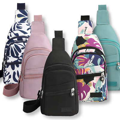 #ad Waterproof Cross Body Bag Ladies Handbag Shoulder Bag Womens Purse Travel Sports $10.89