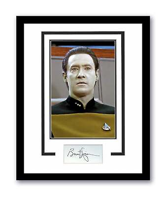 #ad Star Trek Data Brent Spiner Autographed Signed 11x14 Framed Photo ACOA $179.99