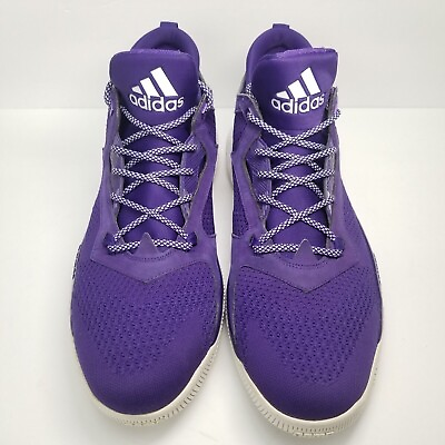 #ad adidas D LILLARD 2 PK PrimeKnit DAME Purple Mens Size 15 Basketball Shoes B38896 $43.96