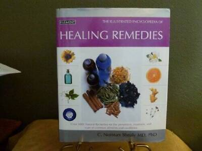 #ad The Illustrated Encyclopedia of Healing Remedies Hardcover GOOD $7.22