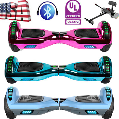 #ad 6.5#x27;#x27; Hoverboard Electric Bluetooth Self Balancing Scooter no Bag for kids Adult $49.99