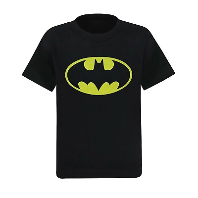 #ad Batman Kids Symbol T Shirt Black $24.98