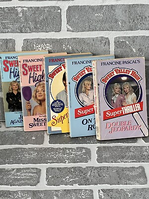 #ad Sweet Valley High Series Lot 5 Paperback Books $10.00