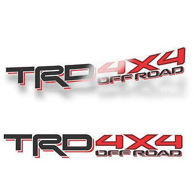 #ad TRD 4x4 Offroad decals Compatible with Toyota Tacoma Tundra set of 2 $19.99