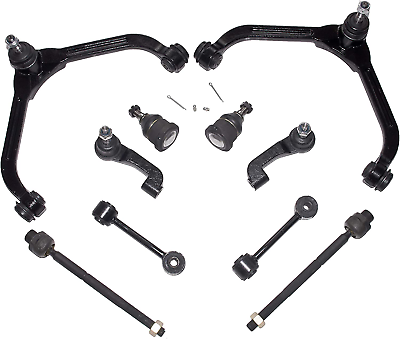 #ad 10PCS Front Suspension Kit Included Front Upper Control Arm W Ball Joint Front $152.99