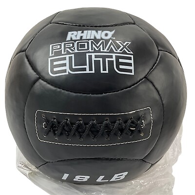 Champion Sports Medicine Ball 18 Lb Rhino Promax Elite PRX18 Weighted Ball New $59.68