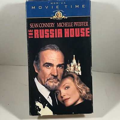 #ad VHS Tape The Russia House Sean Connery Michelle Pfeiffer $1.44