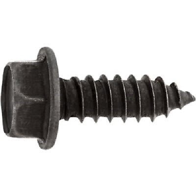 #ad Hex Washer Head Tap Screw #10 X 1 2 Blk. Oxide $16.68