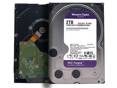 #ad WD Purple WD20EJRX 2TB 64MB SATA 6Gb s 3.5quot; Surveillance Hard Drive CCTV DVR NVR $39.99