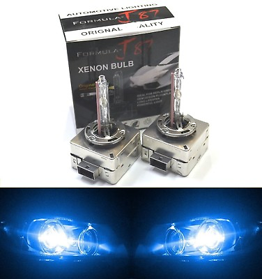#ad HID Xenon D3S Two Bulbs Head Light 10000K Blue Bi Xenon Replace Lamp High Low $36.10