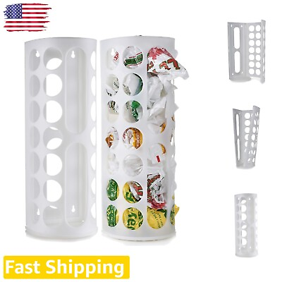 #ad Vertical Plastic Bag Storage Holder Organizer Clever Solution for Neat Spaces $32.29