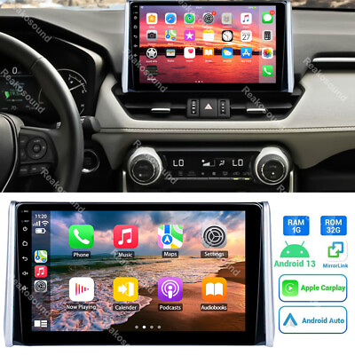 #ad 10.1quot; For Toyota RAV4 2018 2020 Carplay GPS Android 13 Car Stereo Radio GPS WiFi $136.99