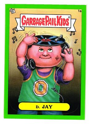 #ad 2012 GARBAGE PAIL KIDS BNS1 BRAND NEW SERIES 1 *GREEN* 1 55 Aamp;B PICK YOUR CARD $3.57