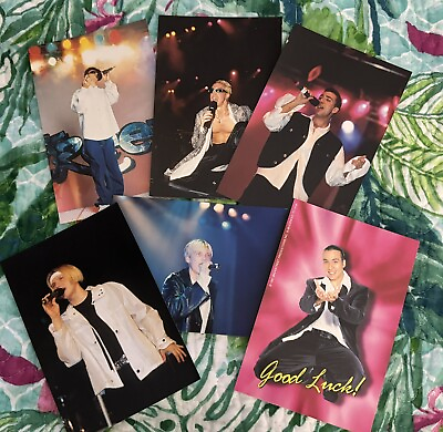 #ad Vintage 1997 Backstreet Boys Official MC Photo Cards Set $20.00