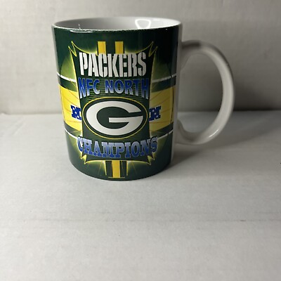 #ad NFL Official Green Bay Packers 2007 NFC North Champions Coffee Mug $10.50