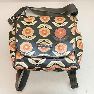 #ad Petunia Pickle Bottom Boxy Backpack Happiness In Hamburg Convertible Diaper Bag $36.00