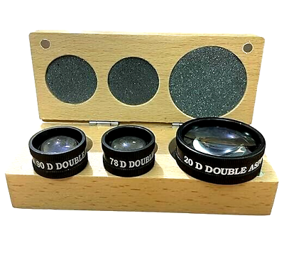 #ad Double Aspheric Lens 20D 90D amp; 78D Set of 3pcs $105.29