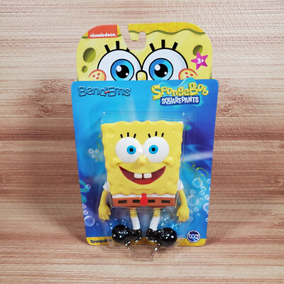 Nickelodeon Spongebob Squarepants Bend Ems 5quot; Spongebob figure $11.99