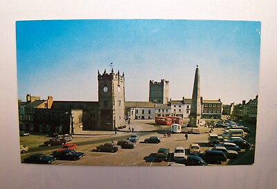 #ad Postcard of Rotary Club Richmond N.Richmond Market Square York England A 13 $2.89