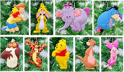 #ad Winnie the Pooh Deluxe 9 Piece Christmas Ornament Set $34.99