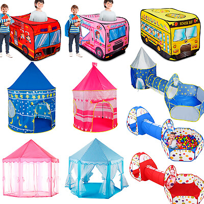 #ad Kids Tent Outdoor Indoor Pop up Playhouse Tent for Boys Girls with Carry Bag $26.29