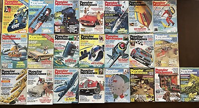 #ad Popular Mechanics Magazine 1977 amp; 1978 Choose Your Issue $11.99
