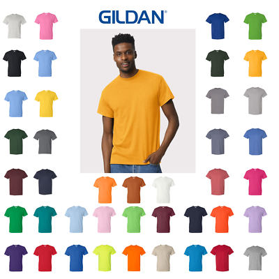 #ad Gildan 8000 DryBlend T Shirt 50 50 Short Sleeve Sizes S 3XL Over 40 colors *NEW* $9.95