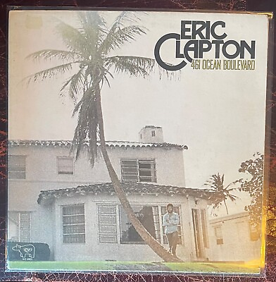 #ad Eric Clapton 461 Ocean Blvd LP 1974 RSO Records RSO 4801 Vinyl EX Play tested $12.00