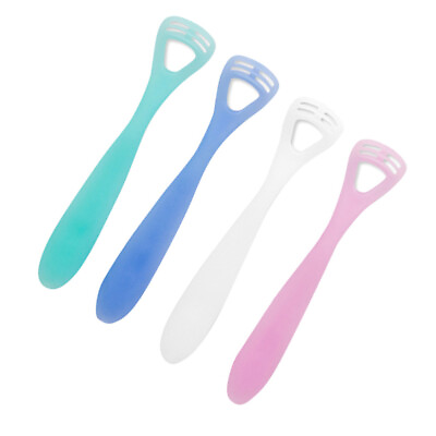 #ad 4 Pcs Scraper Boots Toothbrush Silicone Brusher $8.28