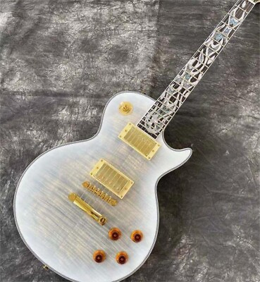#ad Brand New Custom White 6 Strings Electric Guitar Golden Hardware Free Shipping $269.00