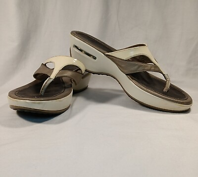 #ad Cole Haan Air G Womens Size L8 Platform Thong Flip Flop Sandals $24.97
