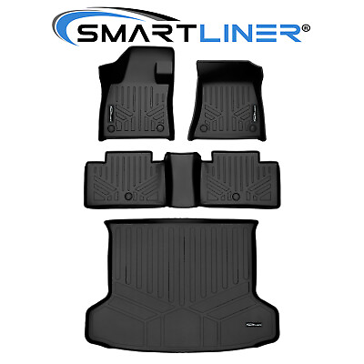 #ad SMARTLINER Custom Fit 2 Row amp; Cargo Liner For 2021 2024 Infiniti QX50 $219.98