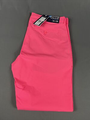 #ad Vineyard Vines Golf Pants Performance On The Go 34 x 30 Pink Neon Rosa MSRP $125 $55.54