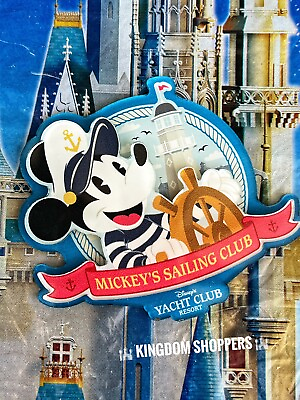#ad 2024 Disney Parks Yacht Club Resort Mickey Mouse Magnet New $24.95