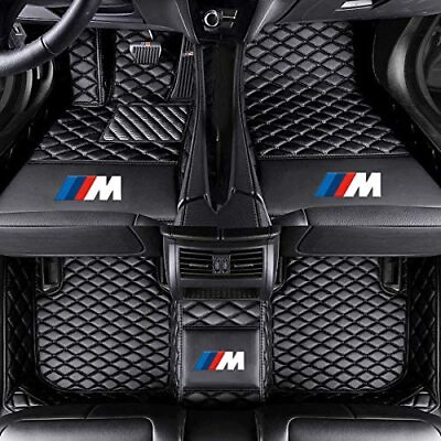 #ad Car Floor Mats Fit BMW Model Waterproof auto Custom Liner Carpets Pu Leather $80.50