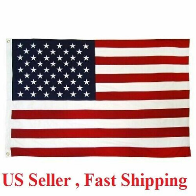 #ad 3x5 Ft American Flag w Grommets United States Flag US Flag USA America. $4.29