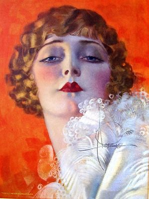 #ad 1931 Pinup Girl Calendar by Rolf Armstrong Blond Flapper Style Girl M $135.00