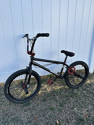 #ad Odyssey Bmx Custom Bike Profile Sunday G Sport Bmx Black Red Aaron Ross $1700.00
