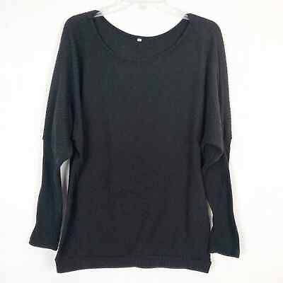 #ad Women#x27;s Long Sleeve Black Sweater Sweater Size XL $11.61