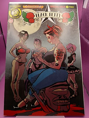#ad STAMPED 2019 Halloween Comicfest Black Betty Promotional Giveaway Comic Book F S $7.00