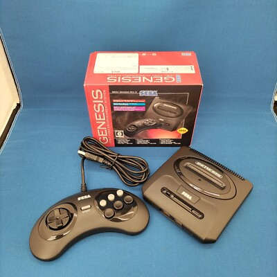 #ad Sega Genesis Mini 2 Compact Console Black Excellent cond Japan Free shipping $284.23