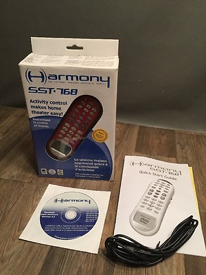 #ad Logitech Harmony SST 768 Universal Programmable Smart State Remote Control $19.99