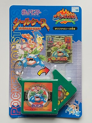 #ad Pokemon Sticker Seal Amada Venusaur LV.73 389 amp; STICKER CASE Unopened Japanese $99.99