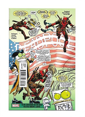 #ad Deadpool #6 Secret Variant Cover Marvel Comics NM $3.25