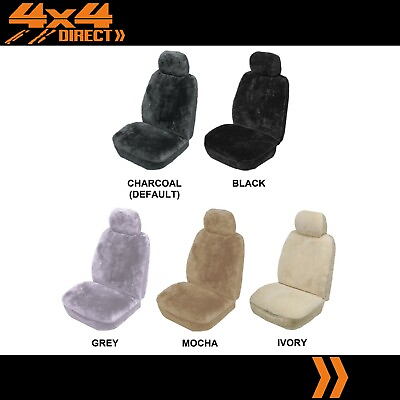 #ad SINGLE 20mm SHEEPSKIN WOOL CAR SEAT COVER FOR HOLDEN ADVENTRA AU $169.00