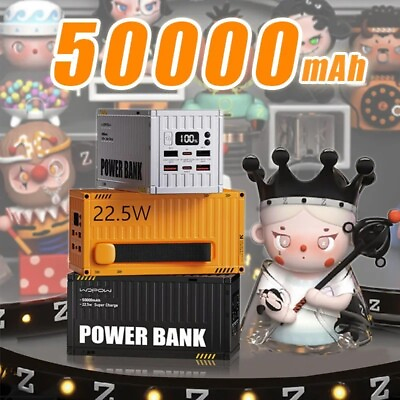 #ad Power bank container 50000mah auxiliary battery large capacity big power bank AU $199.00
