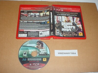 #ad Grand Theft Auto IV The Complete Edition game in case for Playstation 3 PS3 $21.84