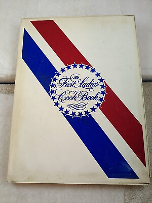 #ad Vtg The First Ladies Cook Book Revised Edition Vinyl Cover $32.95